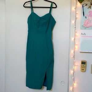 Betty & Veronica Wiggle dress in Teal